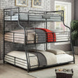  Furniture of America Olga CM-BK918 Twin/Full/Queen Bunk Bed IMAGE 1