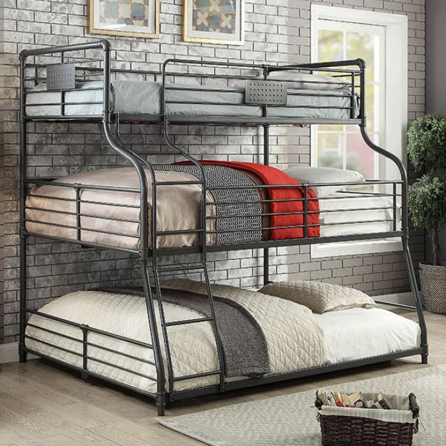  Furniture of America Olga CM-BK918 Twin/Full/Queen Bunk Bed IMAGE 1