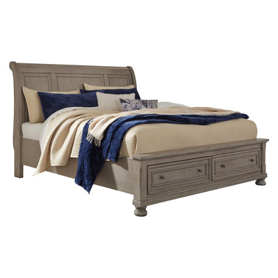 Signature Design by Ashley Lettner King Sleigh Bed with Storage B733-78/B733-76/B733-99 IMAGE 1