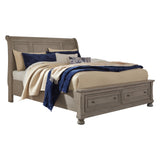  Signature Design by Ashley Lettner King Sleigh Bed with Storage B733-78/B733-76/B733-99 IMAGE 1
