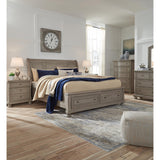  Signature Design by Ashley Lettner California King Sleigh Bed with Storage B733-78/B733-76/B733-95 IMAGE 4