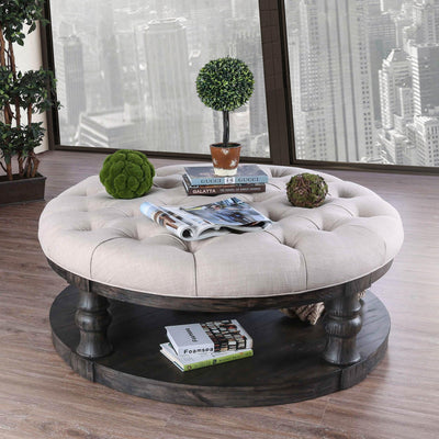  Furniture of America Mika Coffee Table CM4424GY-F-C IMAGE 1