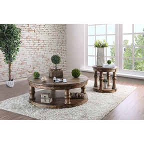  Furniture of America Mika End Table CM4424A-E IMAGE 1