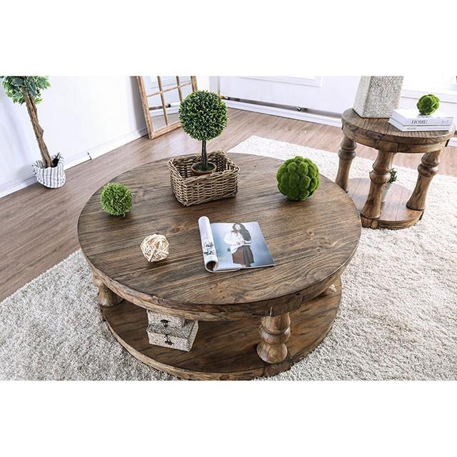 Furniture of America Mika End Table CM4424A-E IMAGE 2