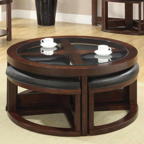  Furniture of America Crystal Cove CM4321C Coffee Table IMAGE 1
