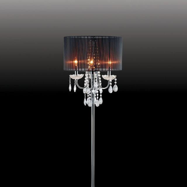  Furniture of America Jada Floorstanding Lamp L76733BK-F IMAGE 2