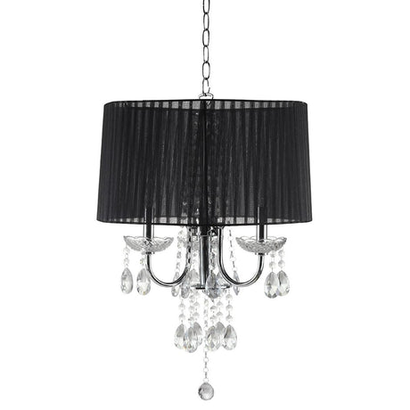  Furniture of America Jada Pendant L76733BK-H IMAGE 1