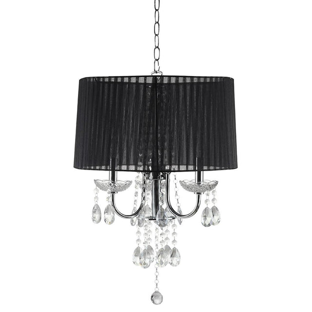  Furniture of America Jada Pendant L76733BK-H IMAGE 1
