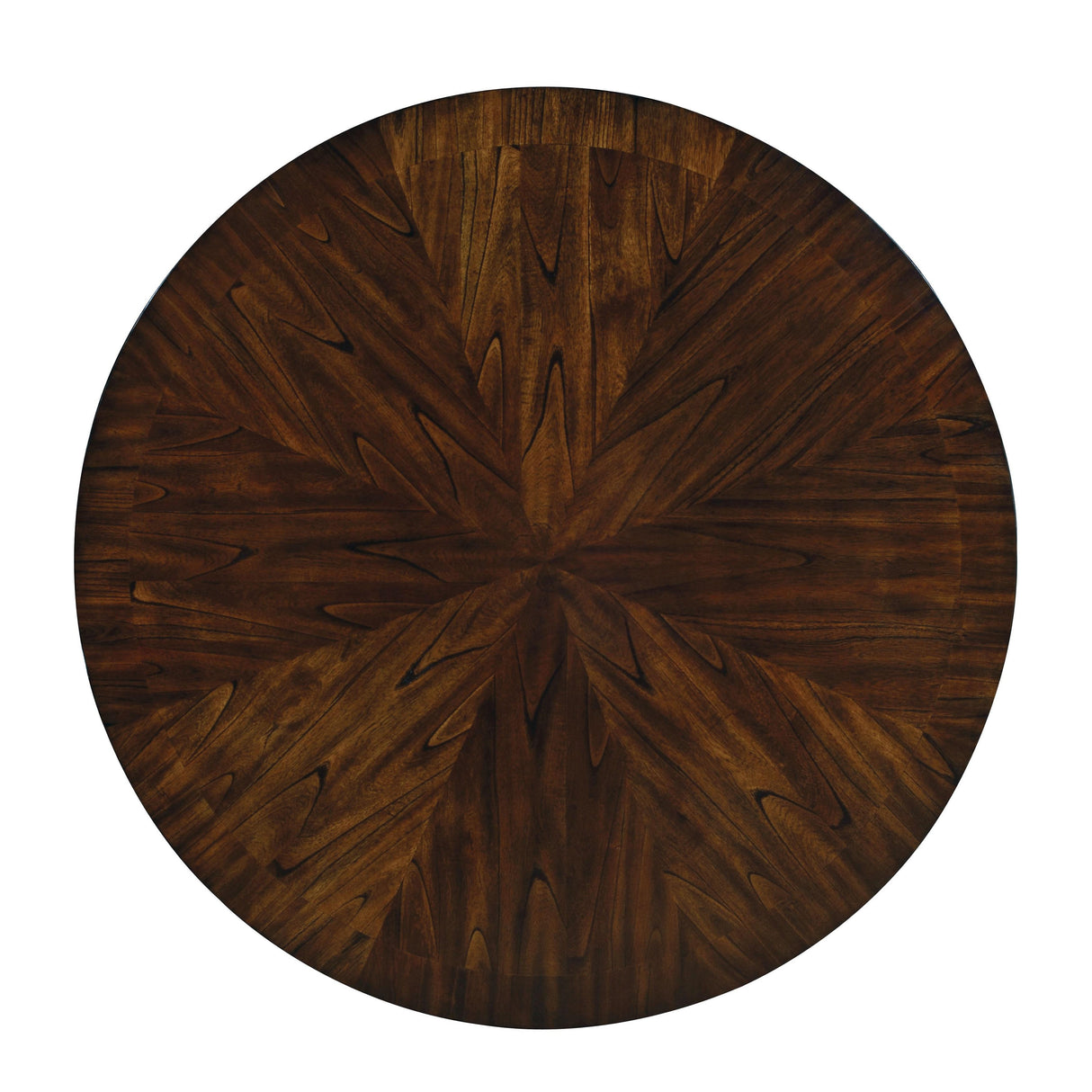  Furniture of America Round Montreal II Dining Table with Pedestal Base CM3711RPT-TABLE IMAGE 3