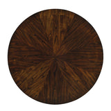  Furniture of America Round Montreal II Dining Table with Pedestal Base CM3711RPT-TABLE IMAGE 3