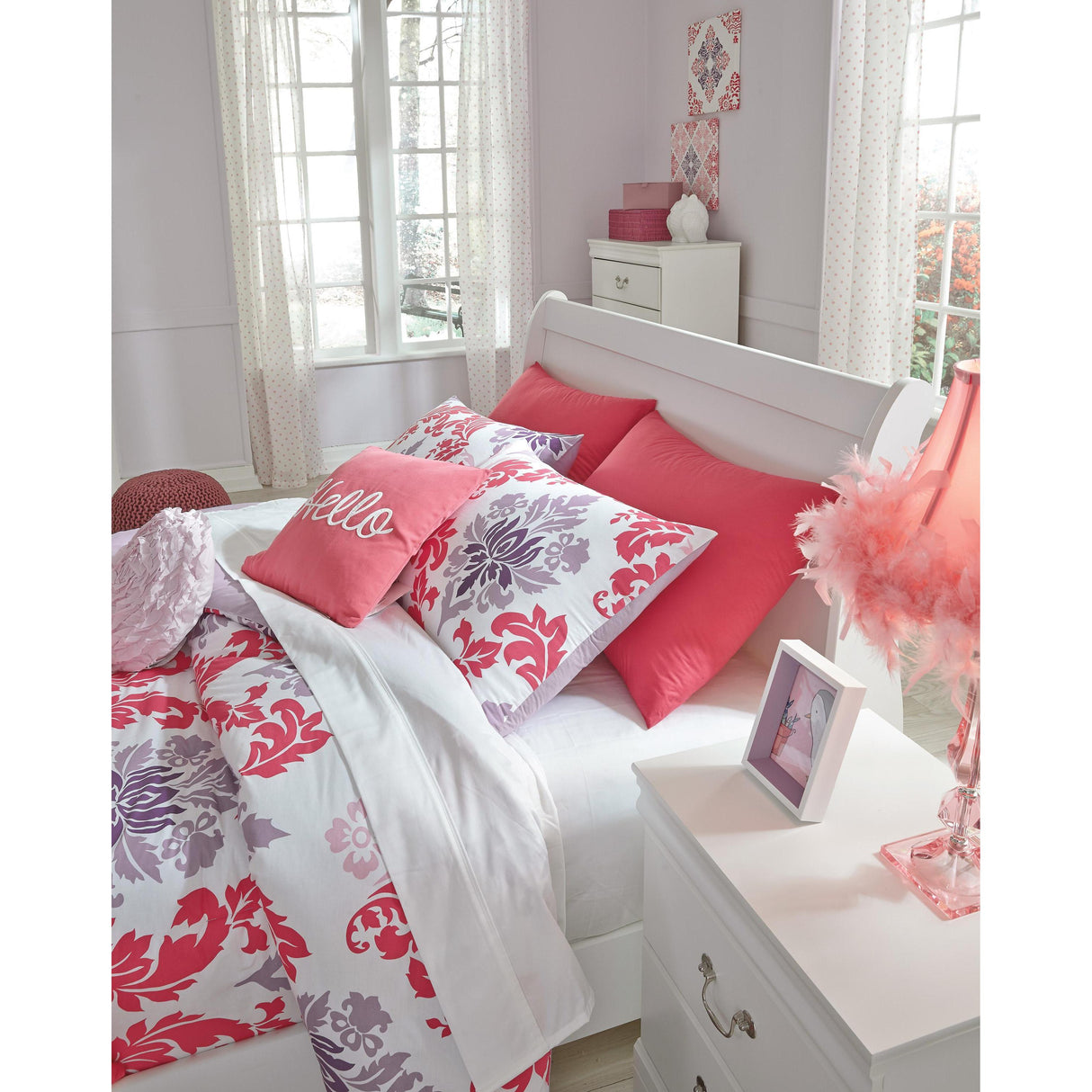  Signature Design by Ashley Anarasia B129B2 Full Sleigh Bed IMAGE 2