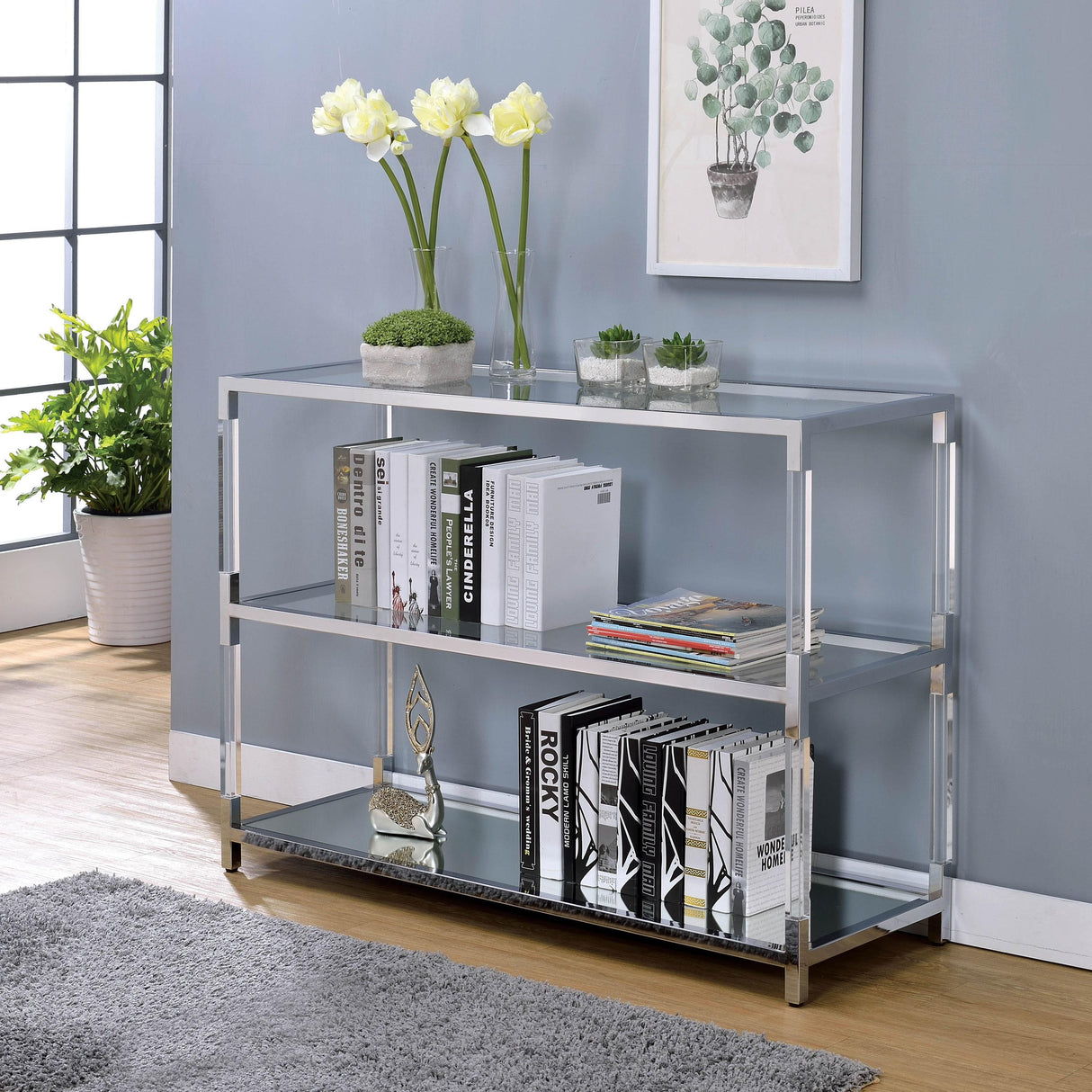  Furniture of America Ludvig Sofa Table CM4153S IMAGE 2