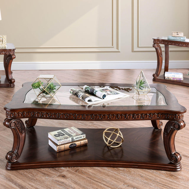  Furniture of America Walworth Coffee Table CM4428C IMAGE 1