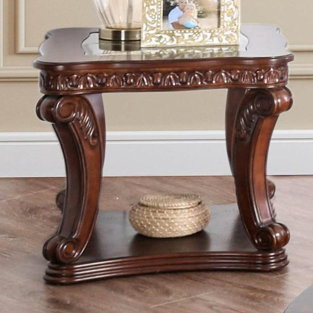  Furniture of America Walworth End Table CM4428E IMAGE 1
