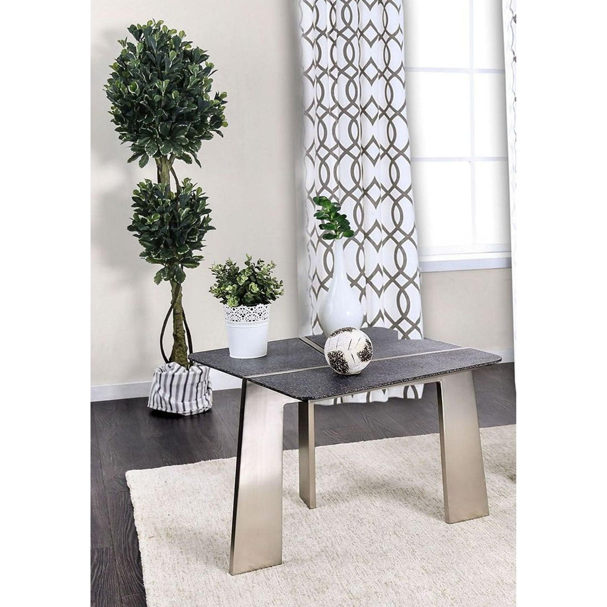  Furniture of America Shannon End Table CM4616E-PK IMAGE 2