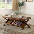  Furniture of America Caitlan Coffee Table CM4177C IMAGE 1