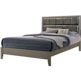  Furniture of America Blythe King Upholstered Panel Bed CM7869EK-BED IMAGE 1