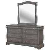  Furniture of America Brunswick Dresser Mirror CM7503GY-M IMAGE 2