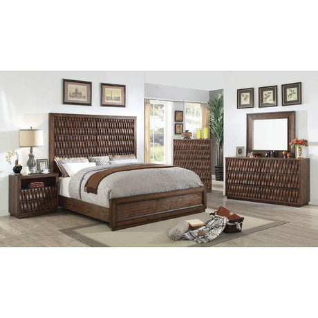  Furniture of America Eutropia Dresser Mirror CM7394M IMAGE 3