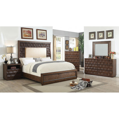  Furniture of America Eutropia Dresser Mirror CM7394M IMAGE 4