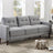 Bowen Upholstered Track Arms Tufted Sofa image