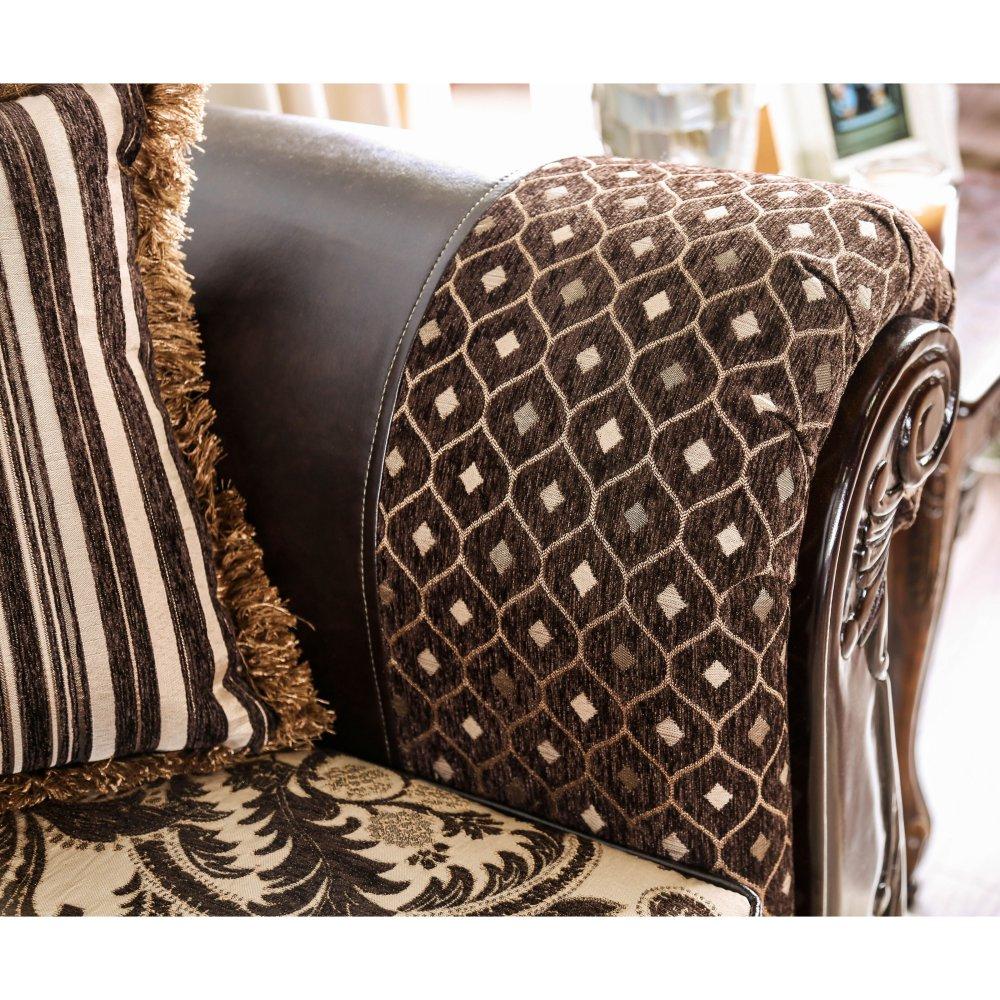  Furniture of America Quirino Stationary Fabric Sofa SM6416-SF IMAGE 4