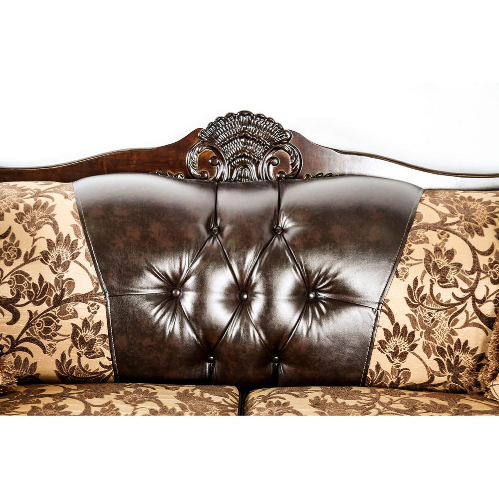  Furniture of America Quirino Stationary Fabric Loveseat SM6417-LV IMAGE 2