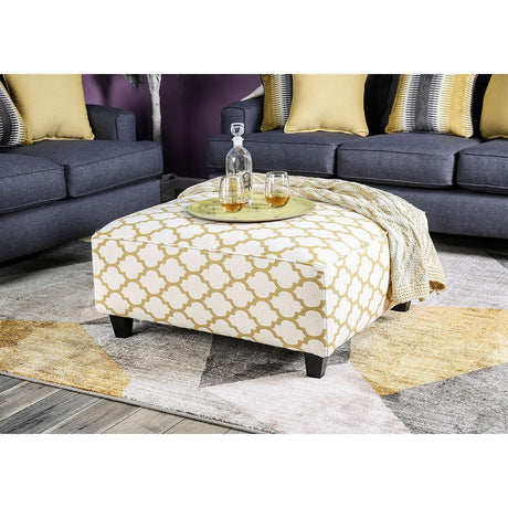  Furniture of America Orson Fabric Ottoman SM8600-OT IMAGE 3