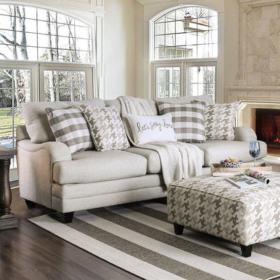  Furniture of America Christine Stationary Fabric Sofa SM8280-SF IMAGE 1