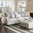  Furniture of America Christine Stationary Fabric Sofa SM8280-SF IMAGE 1