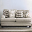  Furniture of America Christine Stationary Fabric Loveseat SM8280-LV IMAGE 1