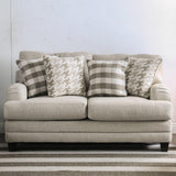  Furniture of America Christine Stationary Fabric Loveseat SM8280-LV IMAGE 1