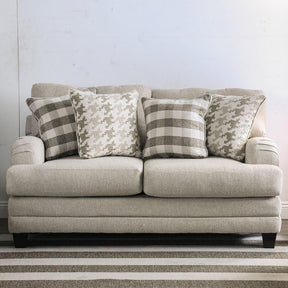  Furniture of America Christine Stationary Fabric Loveseat SM8280-LV IMAGE 1