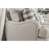  Furniture of America Christine Stationary Fabric Loveseat SM8280-LV IMAGE 4
