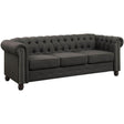  Furniture of America Winifred CM6342GY-SF-PK Sofa IMAGE 1