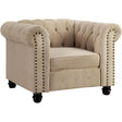  Furniture of America Winifred Stationary Fabric Chair CM6342IV-CH-PK IMAGE 1