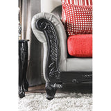  Furniture of America Midleton Stationary Leatherette Sofa SM7440-SF IMAGE 4
