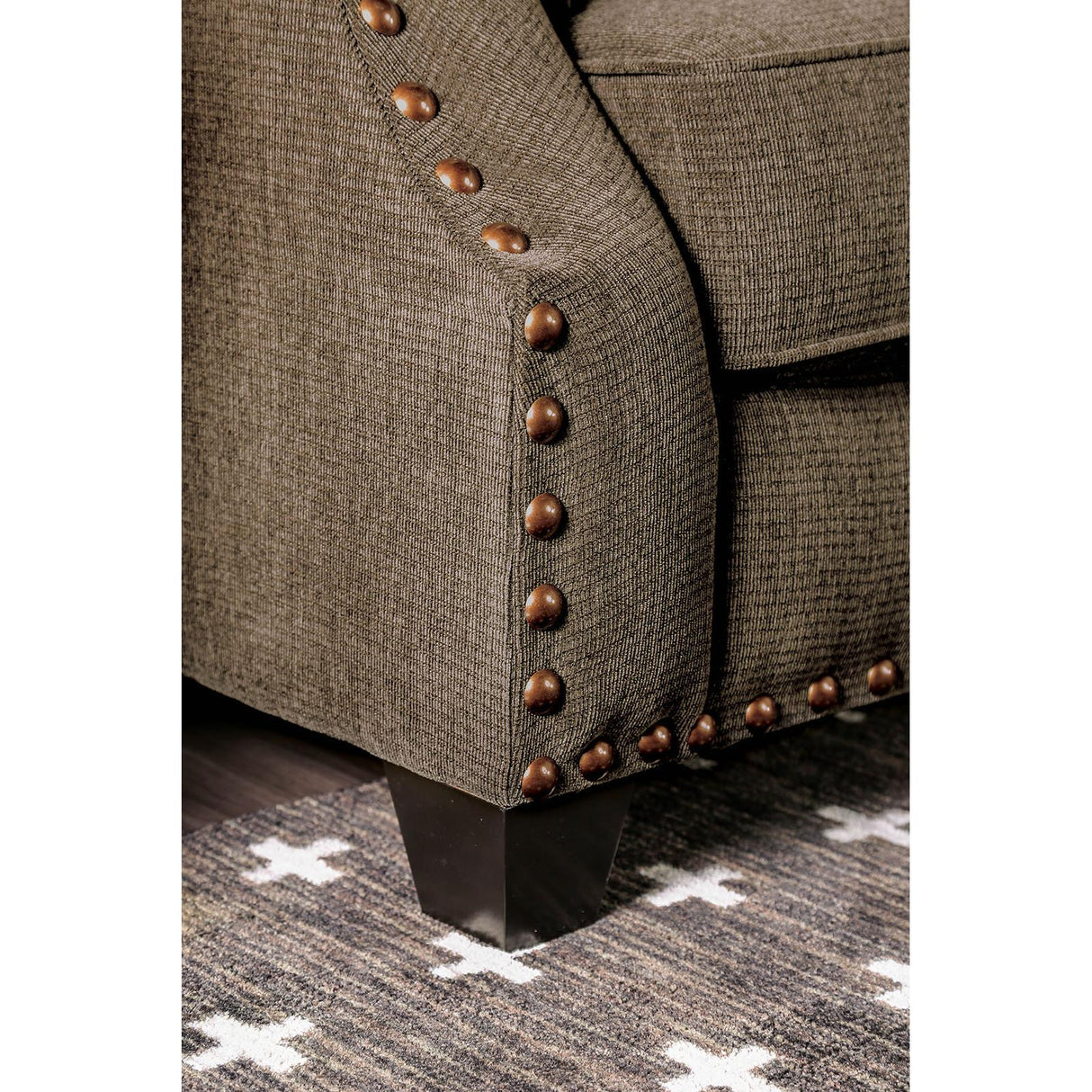  Furniture of America Cornelia Stationary Fabric Loveseat SM3073-LV IMAGE 5