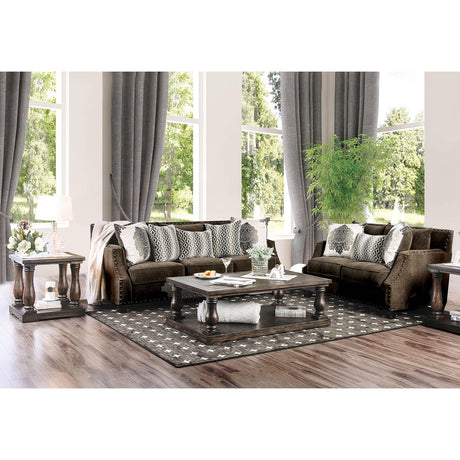  Furniture of America Cornelia Stationary Fabric Loveseat SM3073-LV IMAGE 6