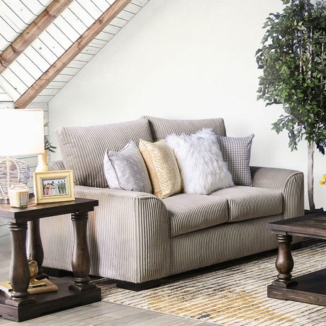  Furniture of America Marjorie Stationary Fabric Loveseat SM6217-LV IMAGE 1