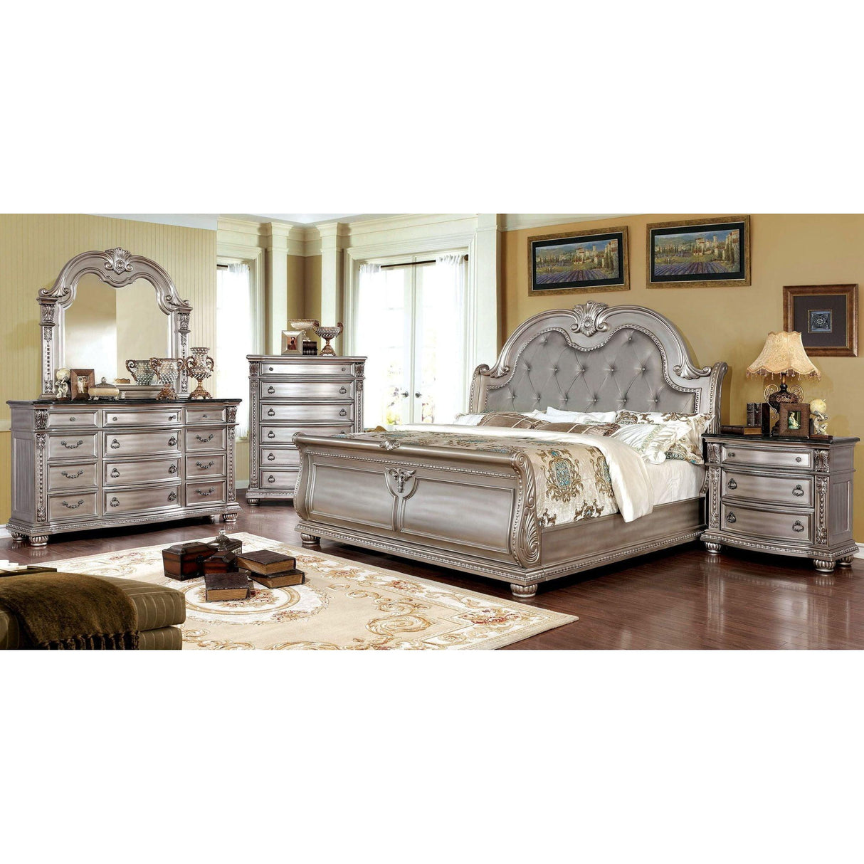  Furniture of America Fromberg 6-Drawer Chest CM7670CPN-C IMAGE 4
