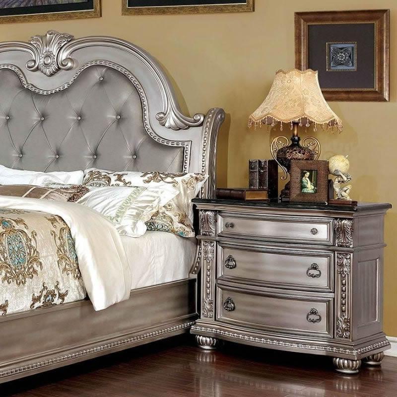  Furniture of America Fromberg 3-Drawer Nightstand CM7670CPN-N IMAGE 3