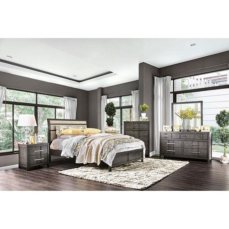  Furniture of America Berenice 7-Drawer Dresser CM7580GY-D IMAGE 1