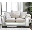  Furniture of America Benigno Stationary Fabric Loveseat SM6411-LV IMAGE 1