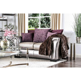  Furniture of America Benigno Stationary Fabric Loveseat SM6412-LV IMAGE 2