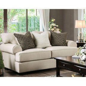  Furniture of America Gilda Stationary Fabric Loveseat SM1272-LV IMAGE 1