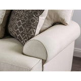  Furniture of America Gilda Stationary Fabric Loveseat SM1272-LV IMAGE 3