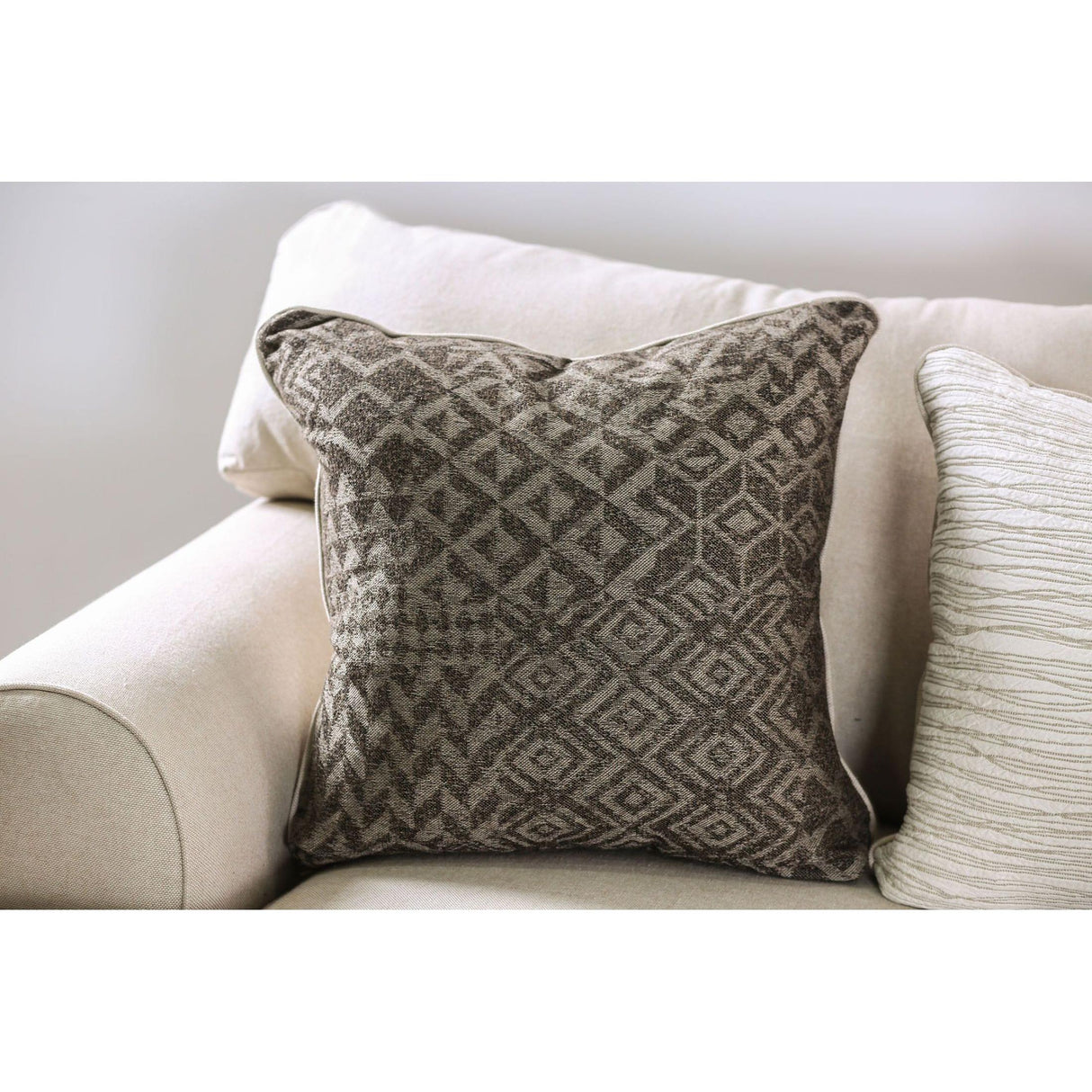  Furniture of America Gilda Stationary Fabric Loveseat SM1272-LV IMAGE 4