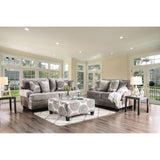 Furniture of America Bonaventura Stationary Fabric Sofa SM5142GY-SF IMAGE 4