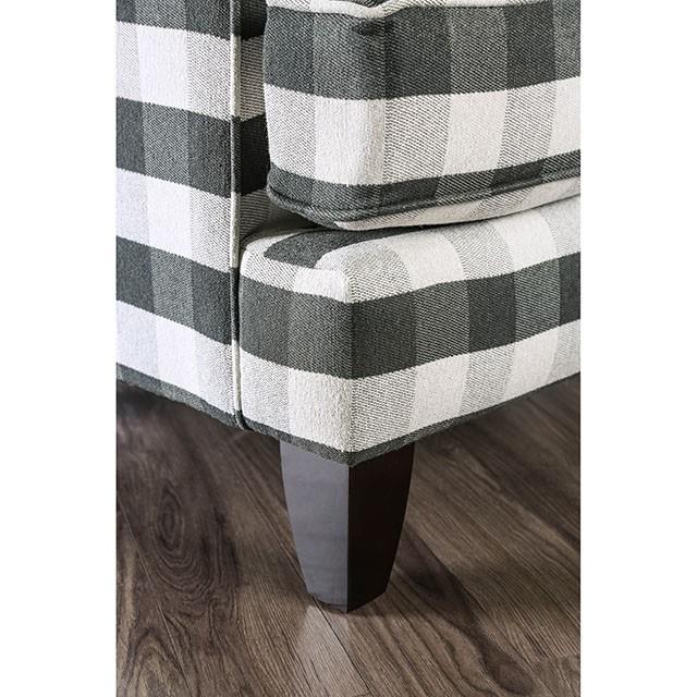 Furniture of America Patricia Fabric 3 pc Sectional SM8171-SECT IMAGE 4